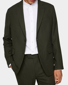 Elton U Active Hopsack Blazer - Forest Green - Hugo Sthlm