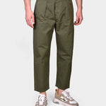 Fairway Trouser Twill Cotton - Military - Hugo Sthlm
