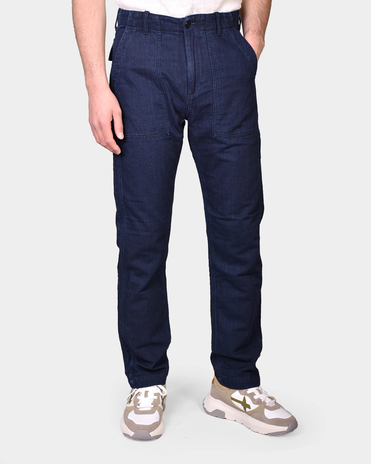 Fatigue Pant kuroki Indigo - Enzyme - Hugo Sthlm