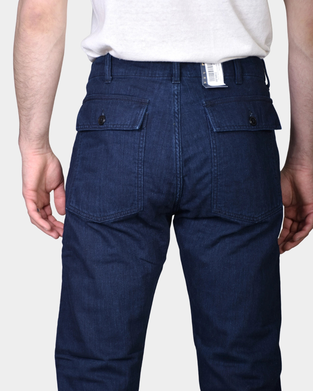 Fatigue Pant kuroki Indigo - Enzyme - Hugo Sthlm