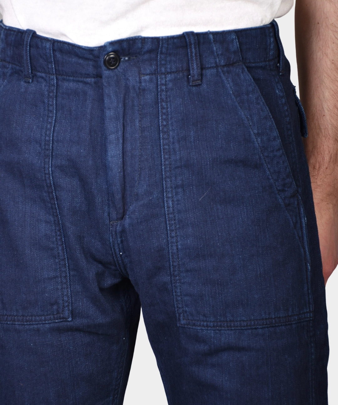 Fatigue Pant kuroki Indigo - Enzyme - Hugo Sthlm
