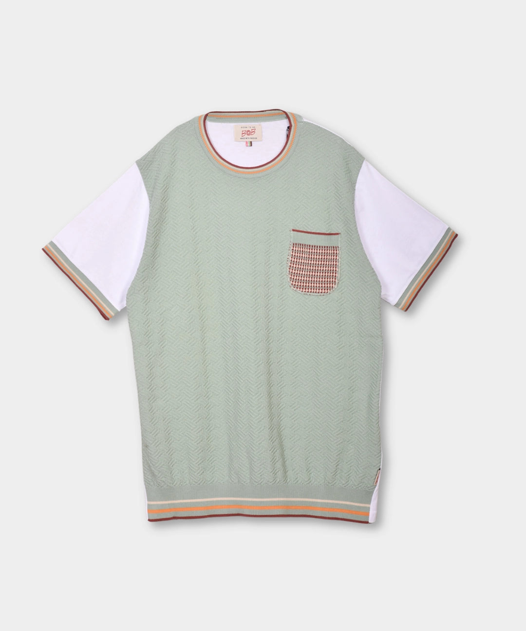 Girocollo Corta Con Taschino - Laguna - Hugo Sthlm