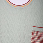 Girocollo Corta Con Taschino - Laguna - Hugo Sthlm