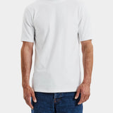 High-Neck Tee - White - Hugo Sthlm