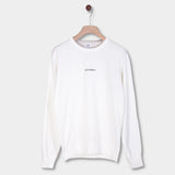 Light Fleece Crew Neck Sweatshirt - White - Hugo Sthlm