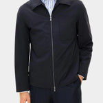 Light Zipped Shirt Jacket - Navy - Hugo Sthlm