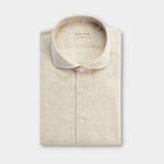 Yarn Dyed Linen Shirt - Sand - Hugo Sthlm