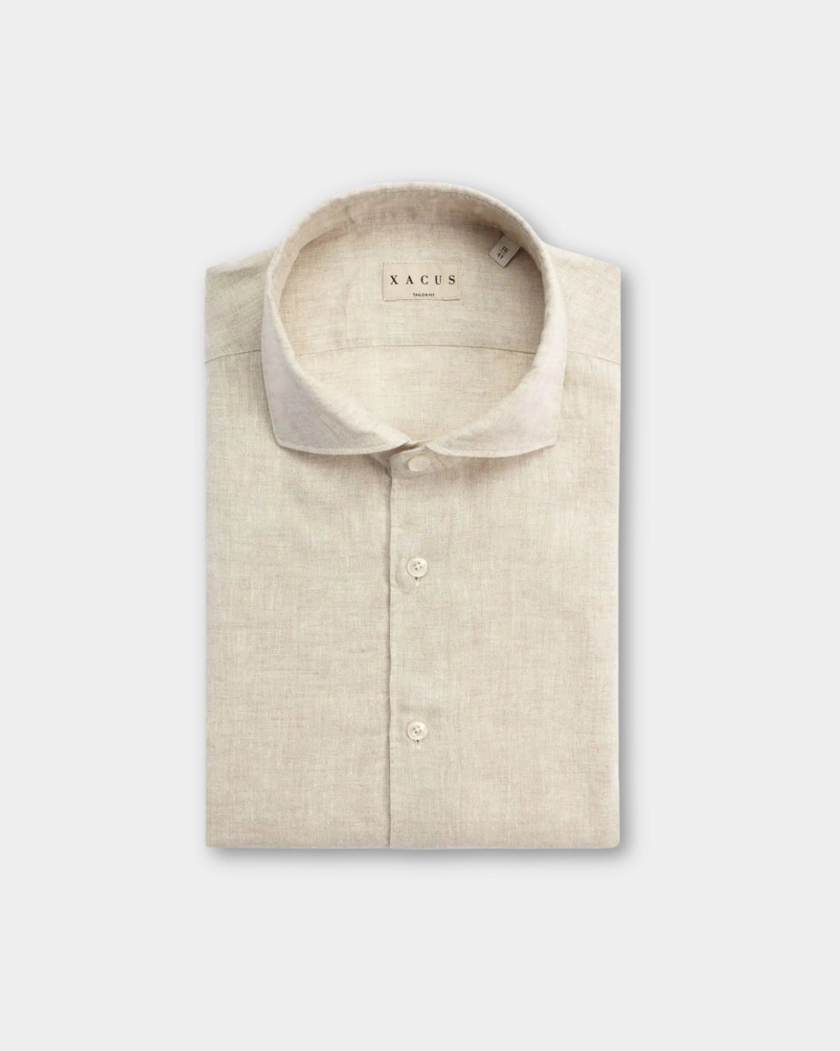 Yarn Dyed Linen Shirt - Sand - Hugo Sthlm