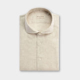Yarn Dyed Linen Shirt - Sand - Hugo Sthlm