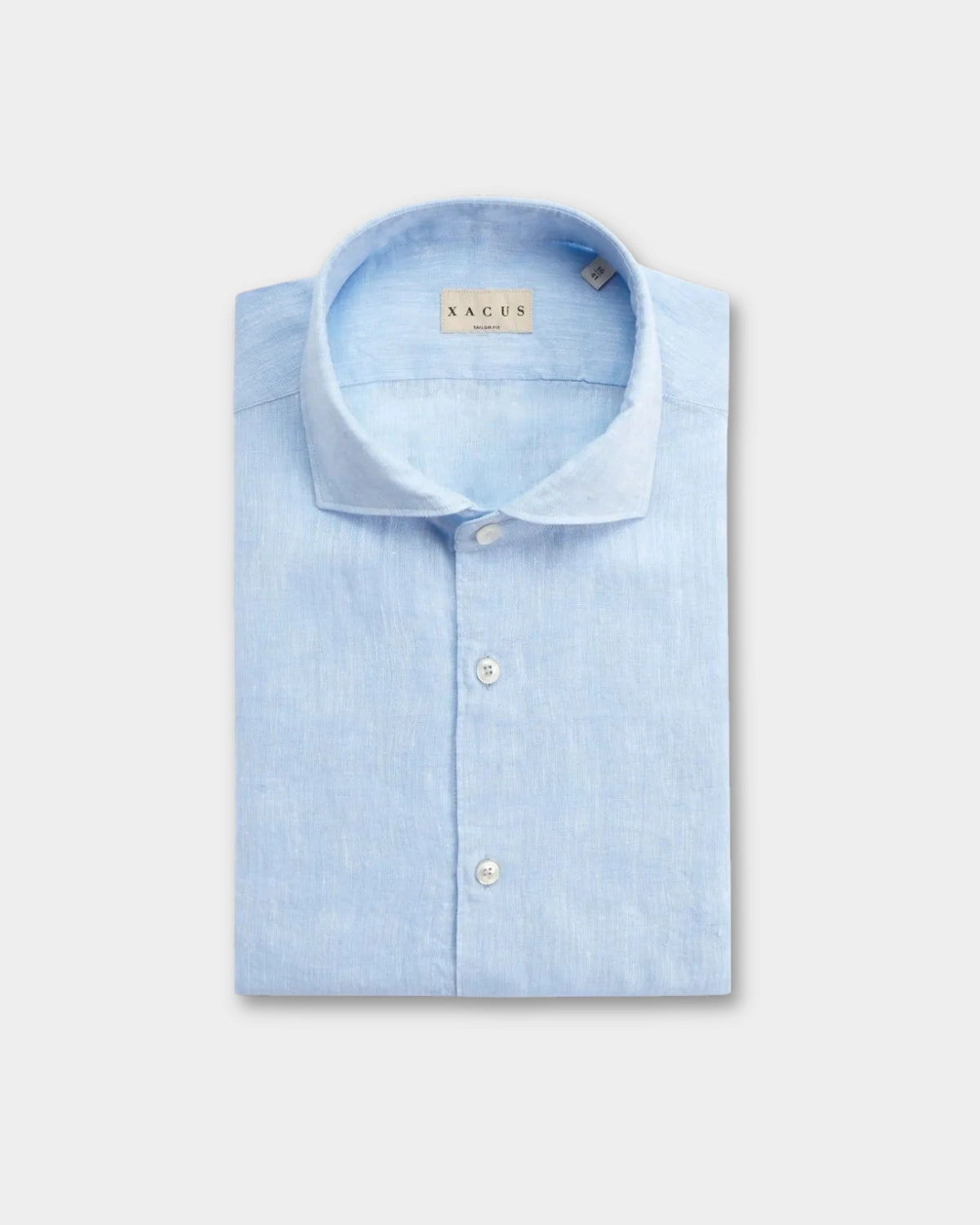 Yarn Dyed Linen Shirt - Lt Blue - Hugo Sthlm