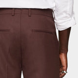 Lois Active Hopsack Pants - Bitter Chocolate - Hugo Sthlm