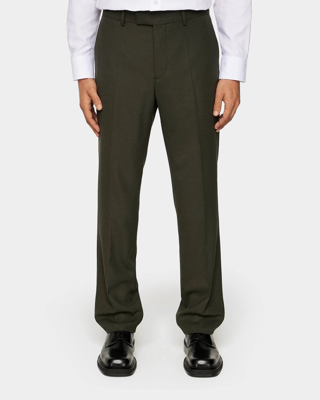 Lois Active Hopsack Pants - Forest Green - Hugo Sthlm