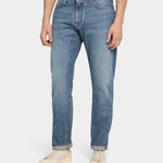 M5 Relaxed Tapered 11oz LT denim Indigo - AUTH AGED - Hugo Sthlm