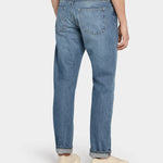 M5 Relaxed Tapered 11oz LT denim Indigo - AUTH AGED - Hugo Sthlm