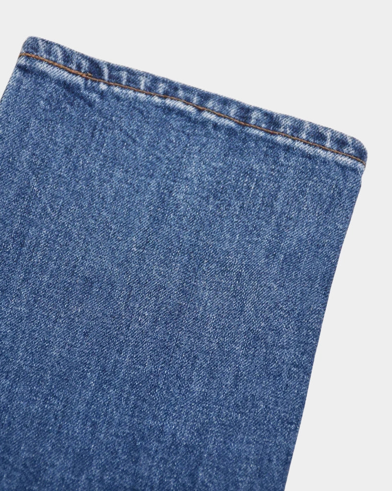 M7 Tapered Comfort Organic Indigo - Washed Blue - Hugo Sthlm