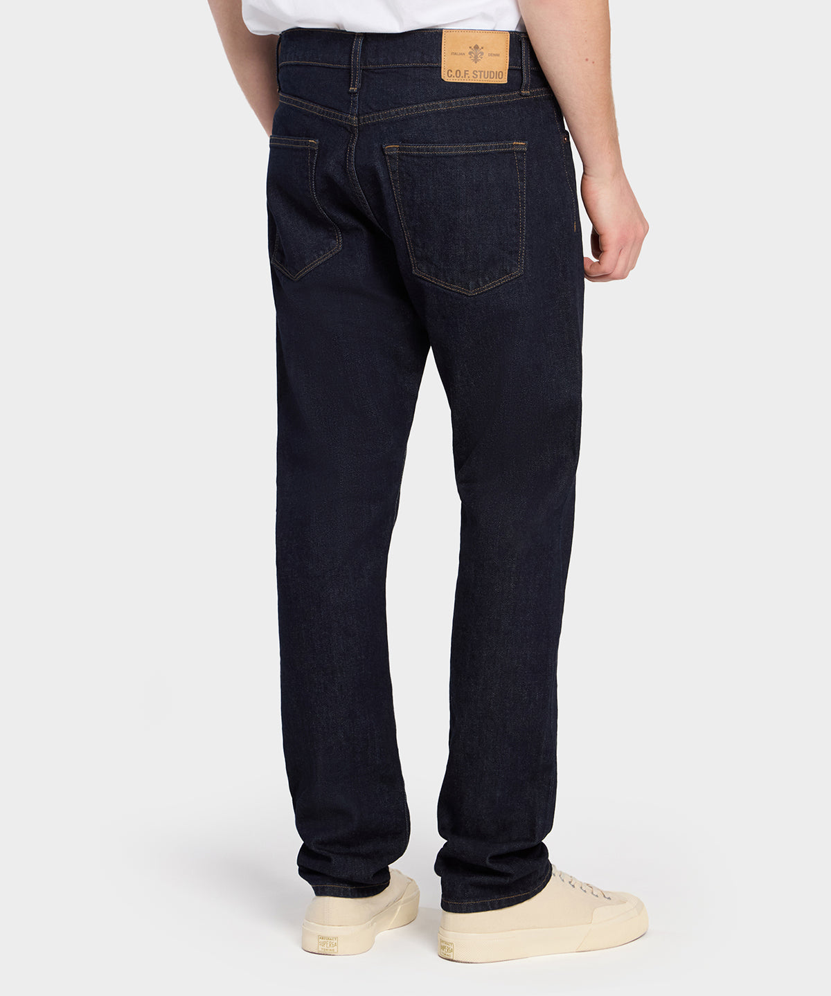 M7 Tapered Comfort Organic Indigo - Rinsed - Hugo Sthlm