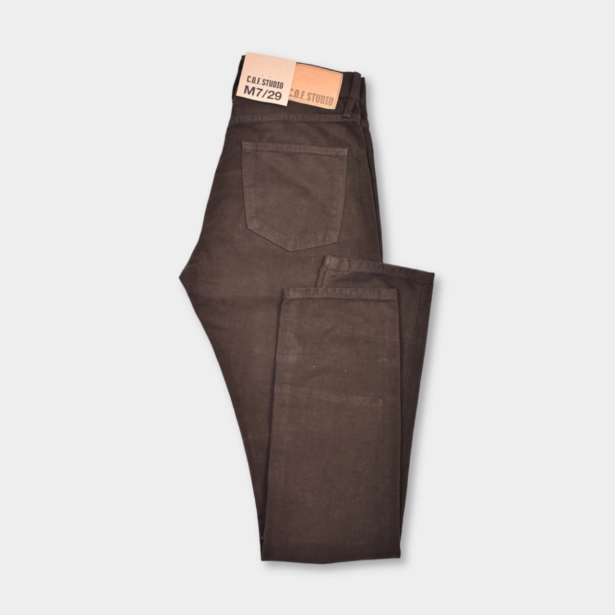 M7 Tapered Soft Moleskin - Chocolate - Hugo Sthlm