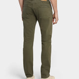 M8 Straight Comfort Organic Ecru - Olive - Hugo Sthlm
