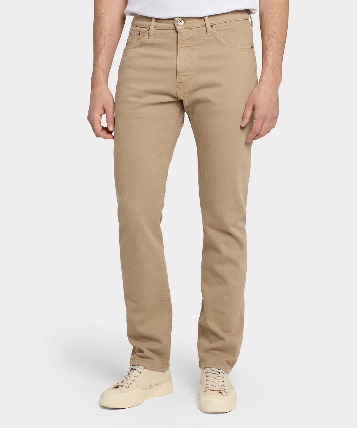 M8 Straight Comfort Organic Ecru - Beige - Hugo Sthlm