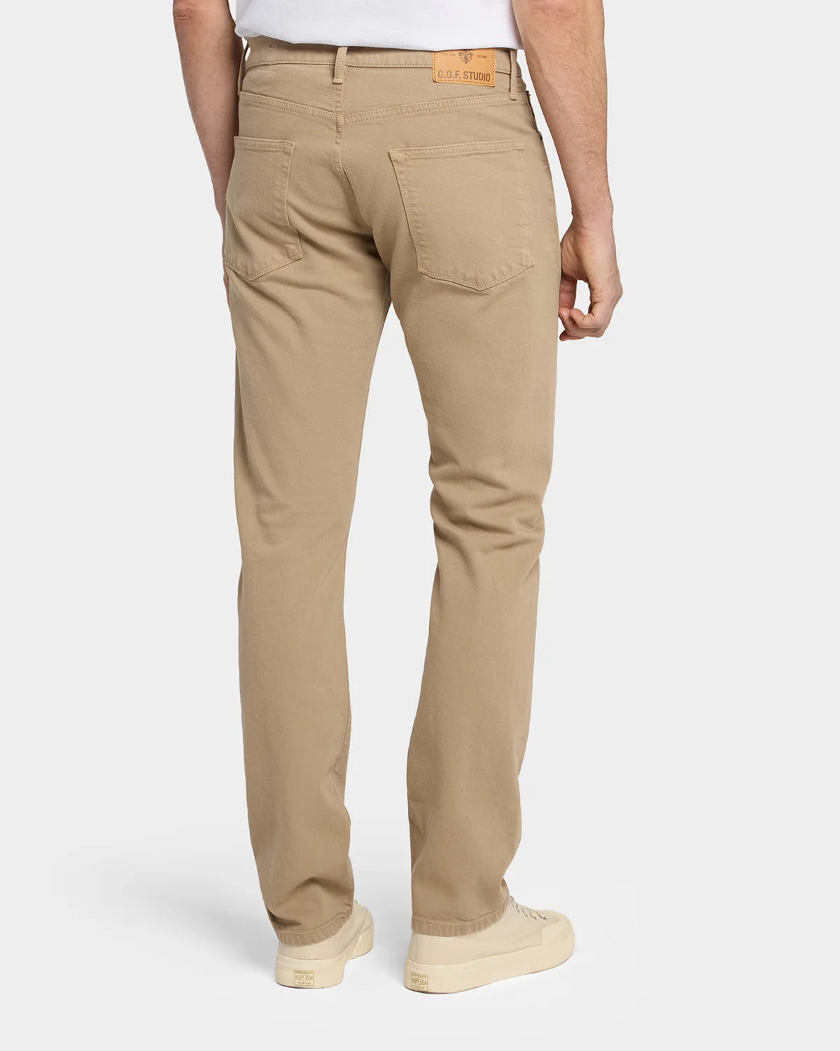 M8 Straight Comfort Organic Ecru - Beige - Hugo Sthlm