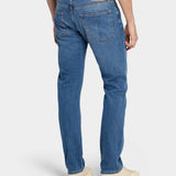 M8 Straight Comfort Organic Indigo - Washed Blue - Hugo Sthlm