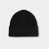 Merino Beanie - Black