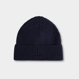 Merino Beanie - JL Navy