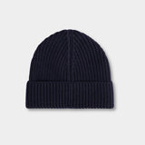 Merino Beanie - JL Navy