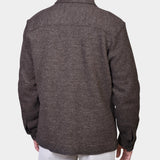 Overshirt Boiled Wool - Brown