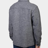 Overshirt Boiled Wool - Grey