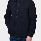 Overshirt Boiled Wool - Antracite