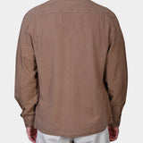 OVERSHIRT COTTON LYOCELL - Brown - Hugo Sthlm