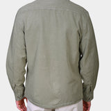 OVERSHIRT COTTON LYOCELL - Green - Hugo Sthlm