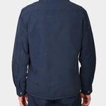 OVERSHIRT COTTON LYOCELL - Navy - Hugo Sthlm