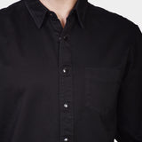Overshirt Twill - Black - Hugo Sthlm