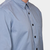 Overshirt Twill - Light Blue - Hugo Sthlm