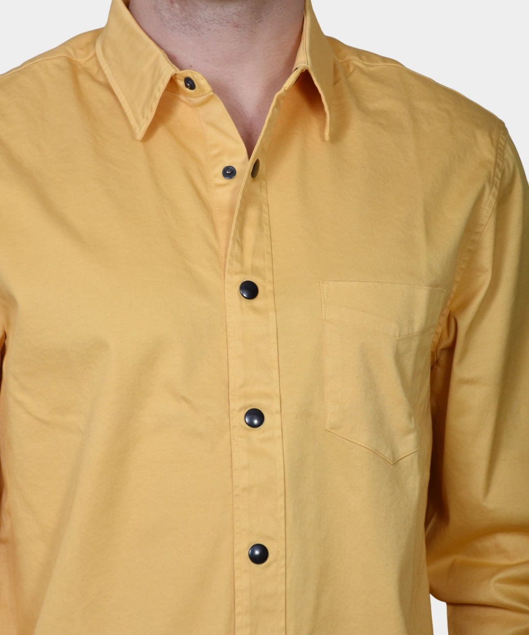 Overshirt Twill - Old Yellow - Hugo Sthlm