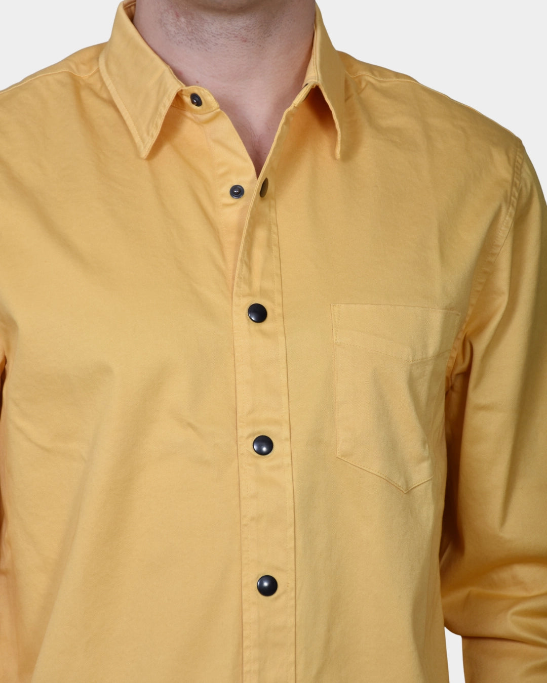 Overshirt Twill - Old Yellow - Hugo Sthlm