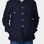 Overshirt Unfold - Navy - Hugo Sthlm