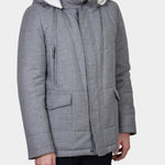 Padded Loro Piana Jacket - Grey - Hugo Sthlm