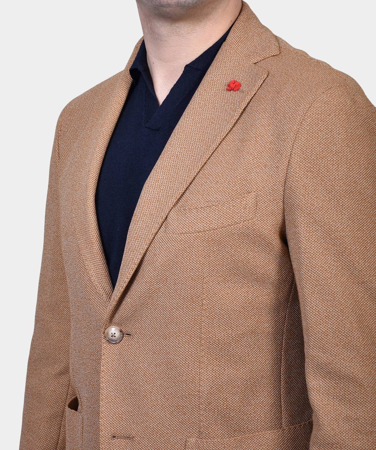Patch Pocket Jacket - Brown - Hugo Sthlm