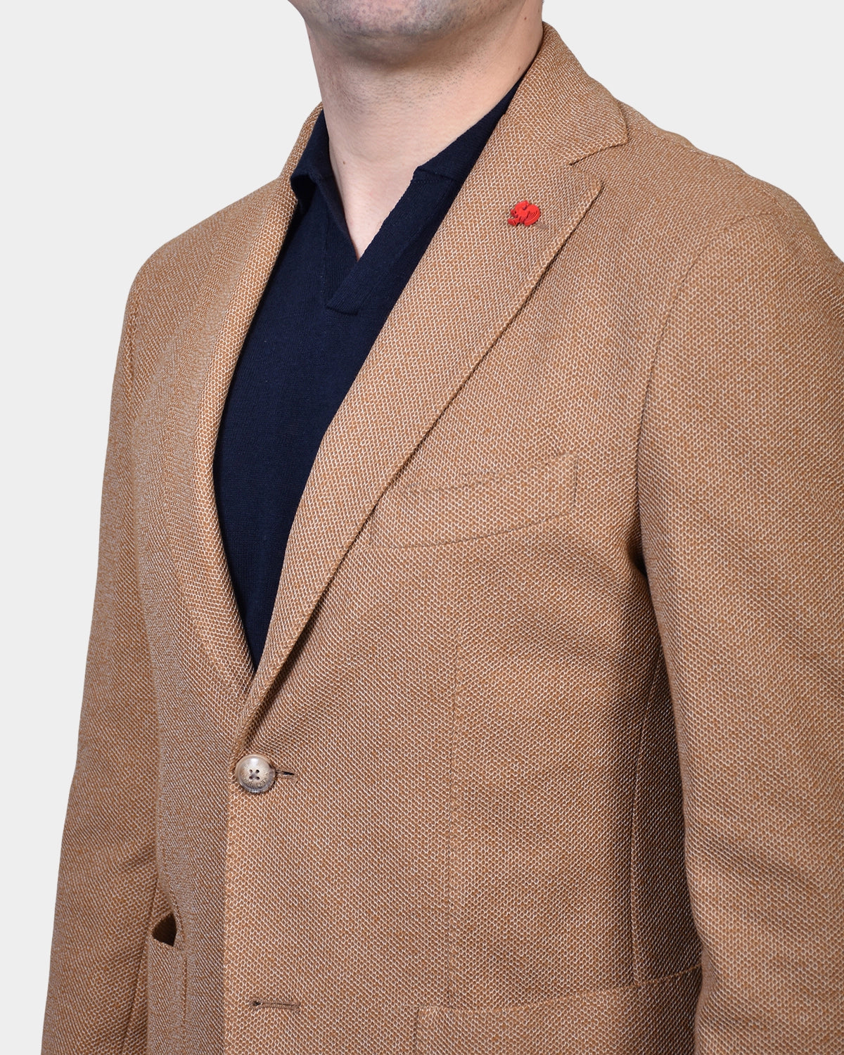 Patch Pocket Jacket - Brown - Hugo Sthlm