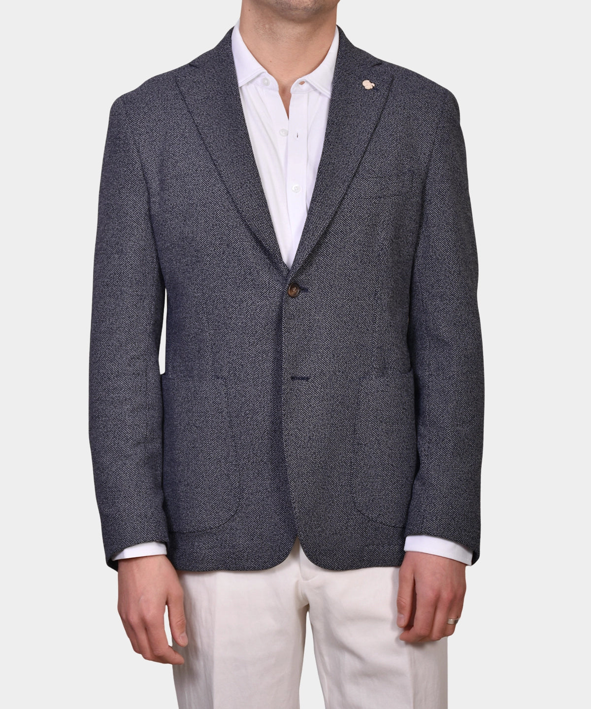 Patch Pocket Jacket - Navy - Hugo Sthlm