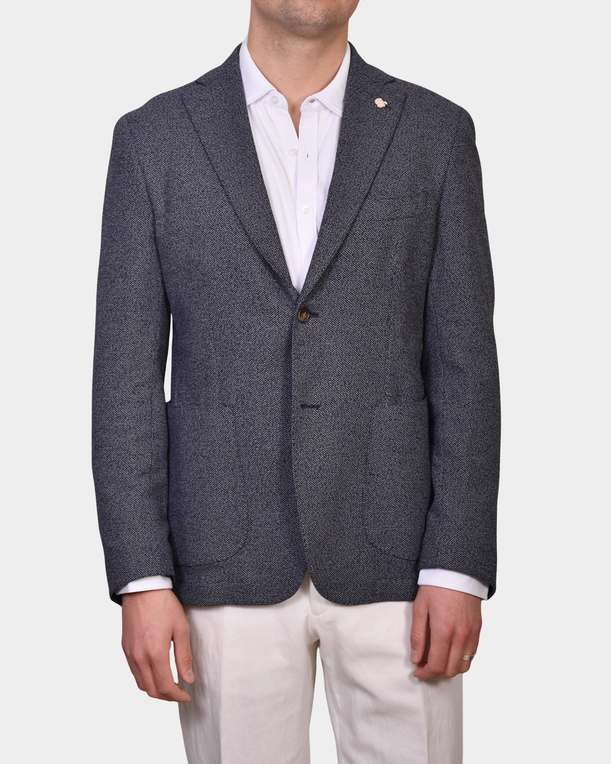 Patch Pocket Jacket - Navy - Hugo Sthlm