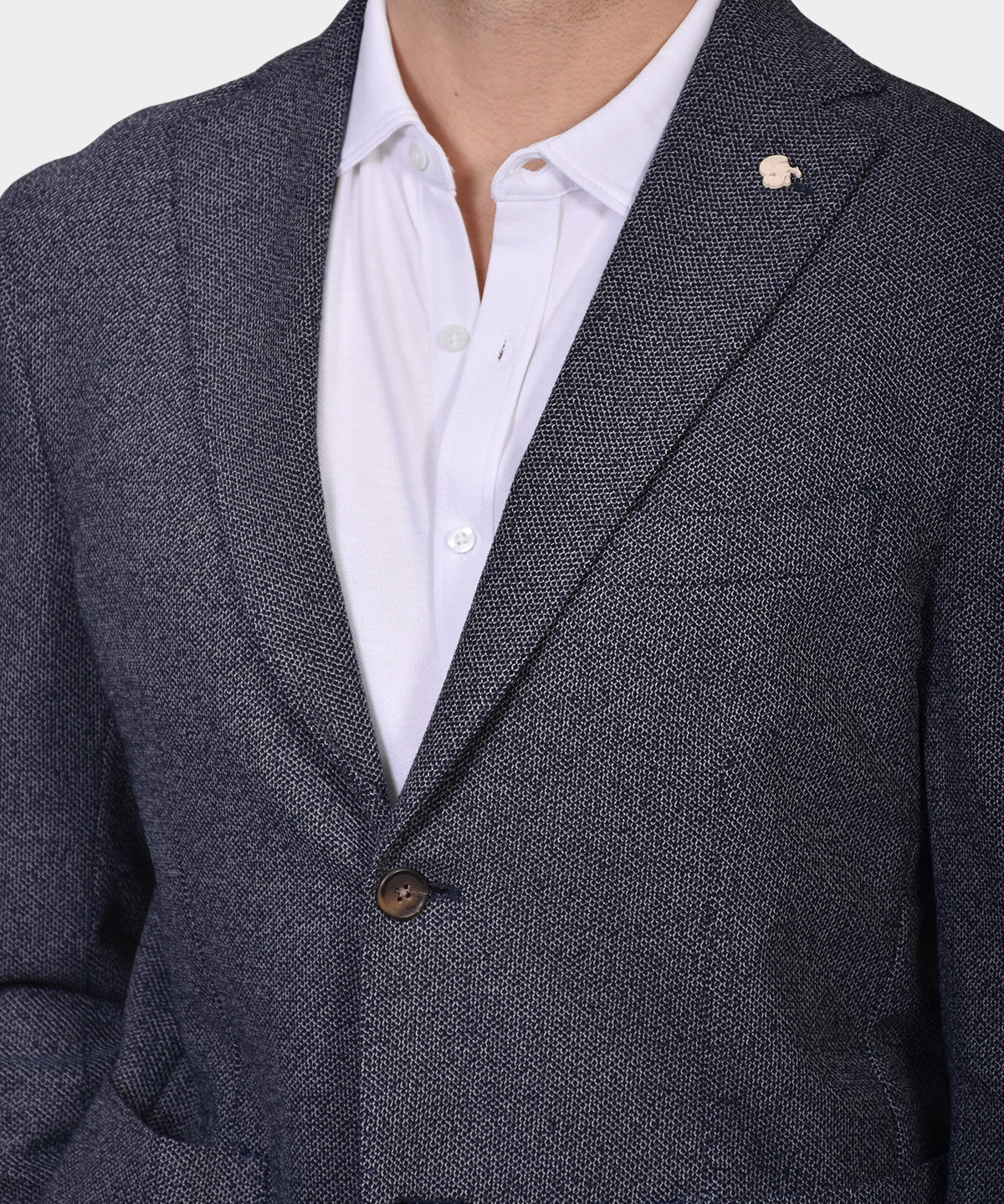 Patch Pocket Jacket - Navy - Hugo Sthlm