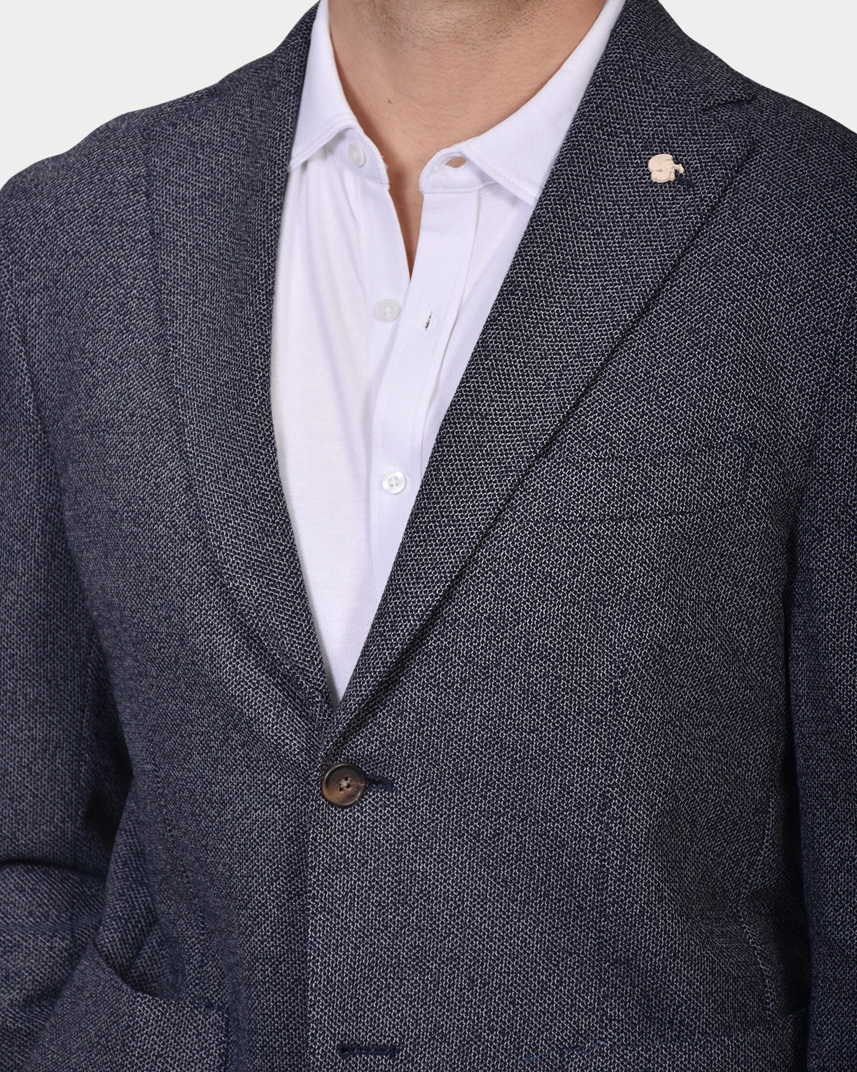Patch Pocket Jacket - Navy - Hugo Sthlm