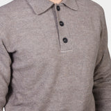 Polo Boucle Wool Blend - Beige