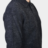 Polo Boucle Wool Blend - Grey