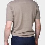 Polo Button Linen Blend - Brown - Hugo Sthlm