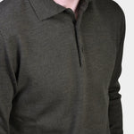 Polo Neck 12 GG Merino - Forest Green - Hugo Sthlm